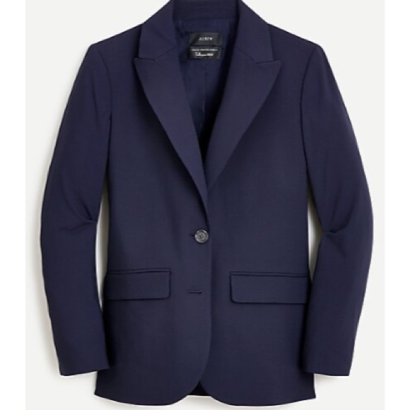 J. Crew Navy Blazer Like New